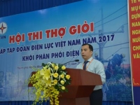 Khai mạc Hội thi thợ giỏi khối phân phối điện cấp EVN năm 2017